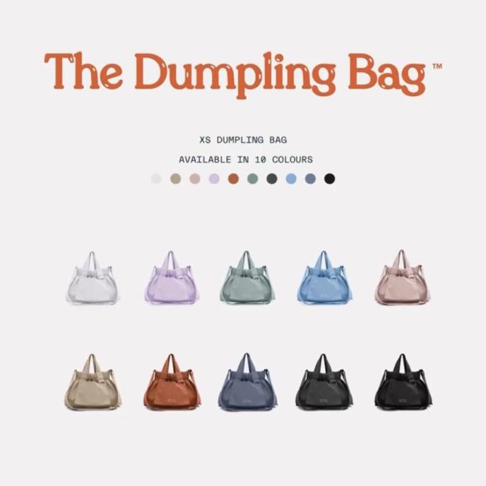BEYOND THE VINES XS Dumpling Bag/nylon tote bag/tas selempang nilon