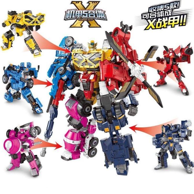 Robot Miniforce X 25Cm Robot Miniforce Robot Megazord Sammy Leo Volt