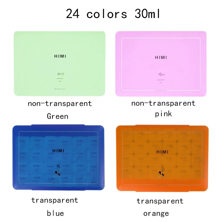 

Stok Baru MIYA HIMI GOUACHE SET 24 COLOURS X 30ML Termurah di