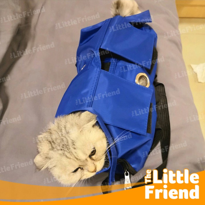Bestseller Tas Mandi Grooming Kucing Anti Cakar Anti Gigit Serbaguna Anti Air