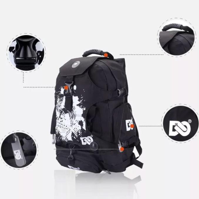 Tas inline skate Sepatu roda backpack Pro original denuoniss