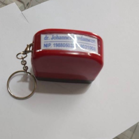 

Stock Banyak✭➠ Stempel nama dokter uk 13x35 dan 13x43 Z63 ↕
