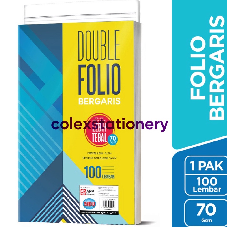 

Best Kertas Double Folio / Kertas Double Folio Sidu Bergaris 100 Lembar Q36