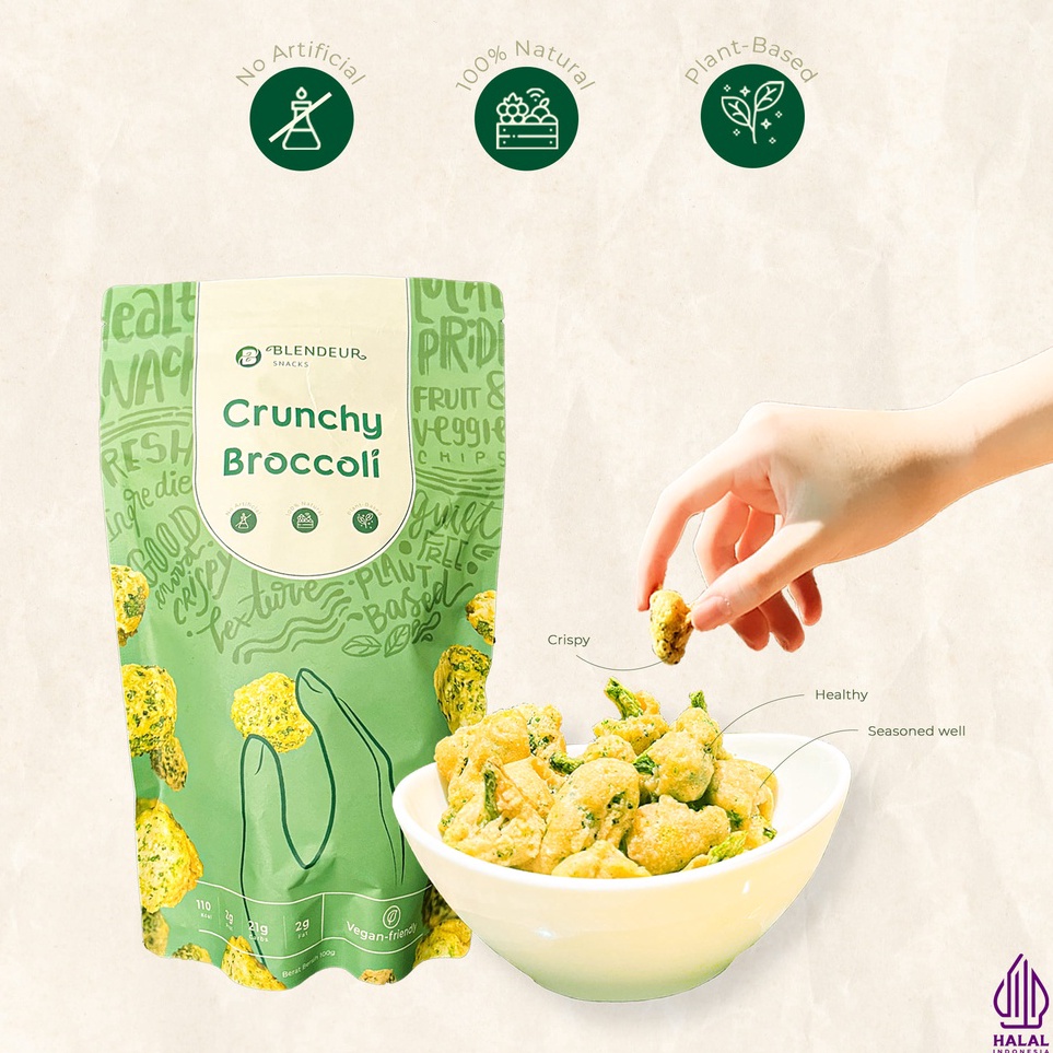 

Serba Murah Healthy Crunchy Broccoli Chips 100 Gr - Camilan Keripik Brokoli Sehat Grosir