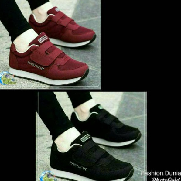 Terupdate Sepatu Sport Fashion Pria Wanita Prepet/ Sepatu Sekolah SMP SMA Laki Perempuan/ Sepatu Ket