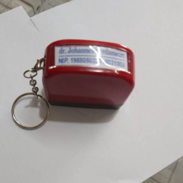 

OYU-76 Stempel nama dokter uk 13x35 dan 13x43 H0J