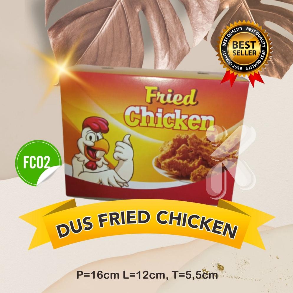 

Sale Box Fried Chicken Motif Isi 50/Dus Fried Chicken/Kerdus Fried Chicken/Box Ayam Goreng/Kemasan Fried Chicken Promo Qny583