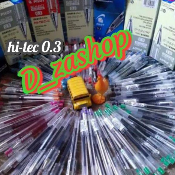 

➱Terbaru✾ pulpen HI TECH c 0.3mm dan 0.25 mm Pilot warna warni satuan satuan" hi tec hitech hitec T48