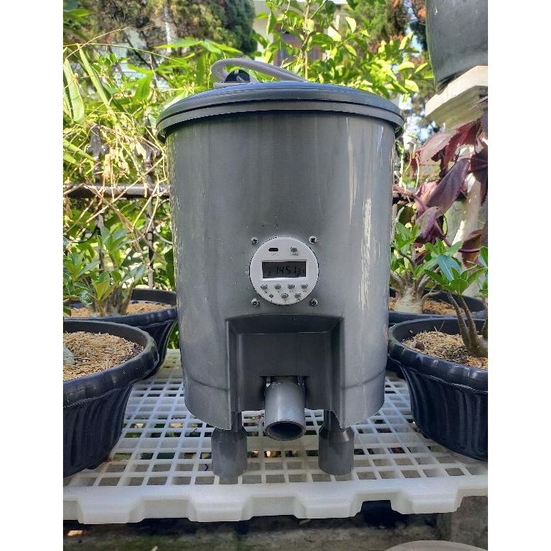 TERBAIK NO 1 AUTO FEEDER  DIY tempat makan otomatis ikan,kucing,anjing,dll smgk1