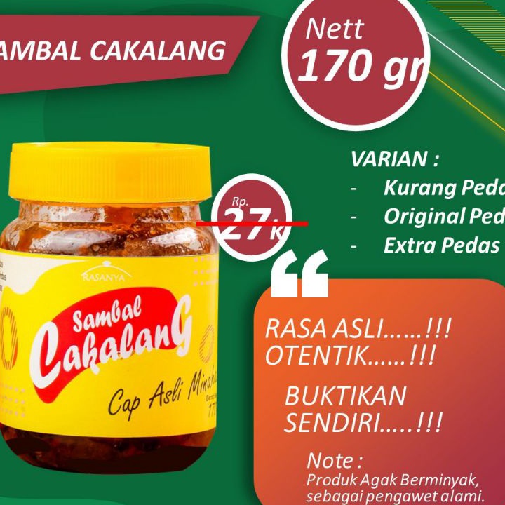 

Stock Banyak SAMBAL CAKALANG ASAP / ROA ASAP / TERI MEDAN SAMBEL ROMAJU Laris