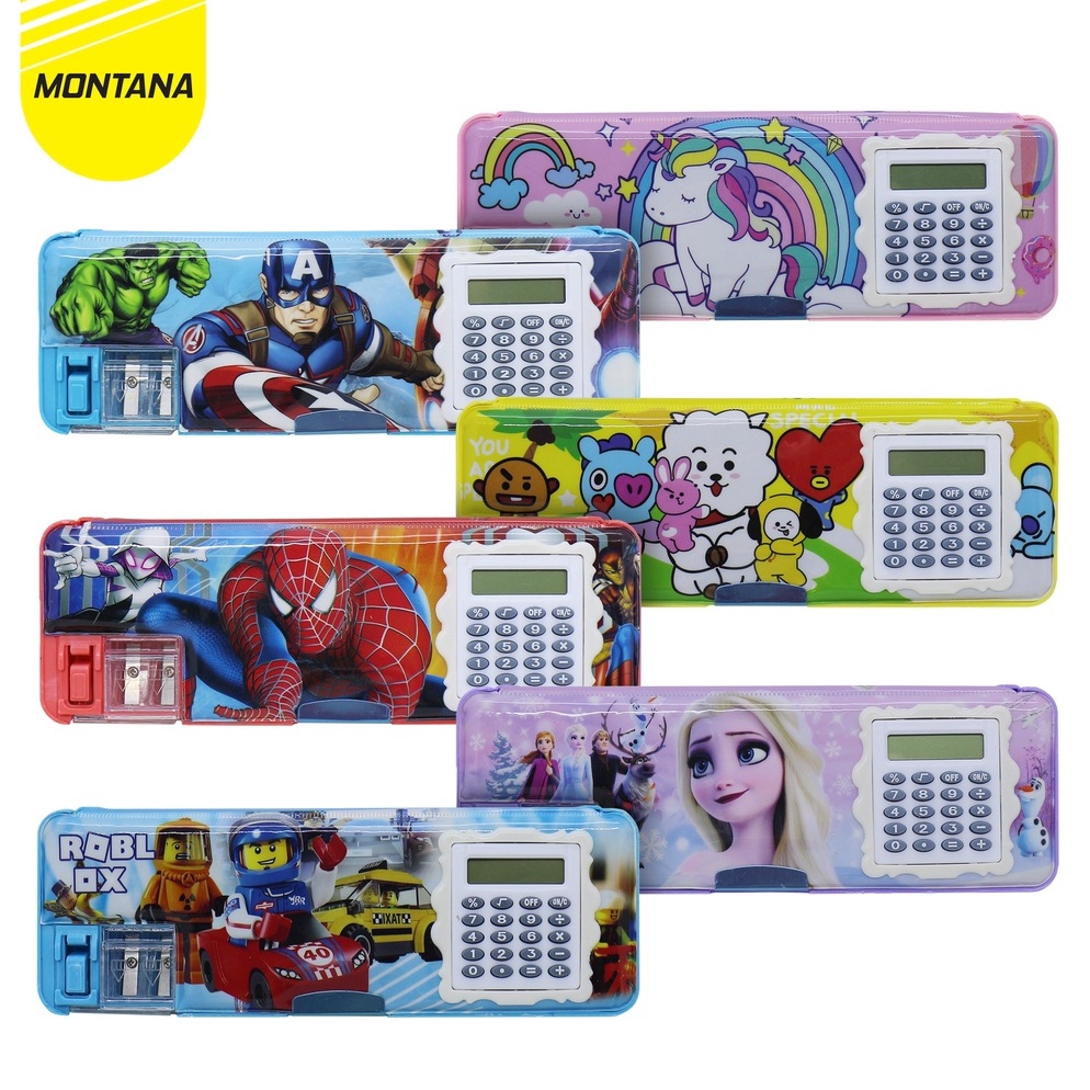

Kualitas Terjamin MONTANA Kotak Pensil / Study Set / Tempat Pensil Calculator Penco 102-1 Discount
