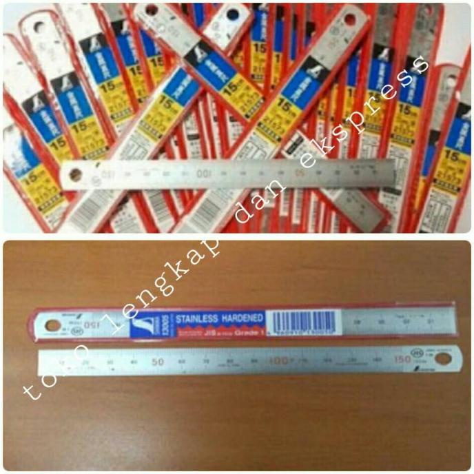

penggaris stainless steel / penggaris SHINWA 15CM JAPAN