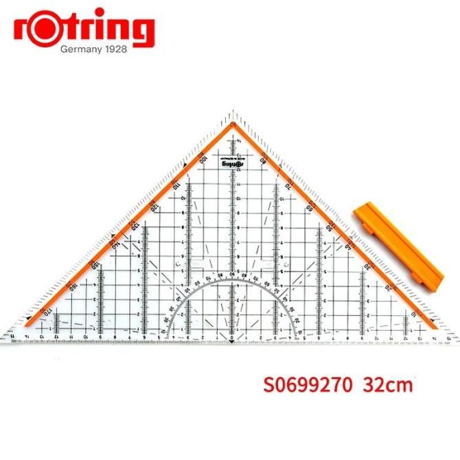 

Penggaris Segitiga Pegangan Rotring 32cm