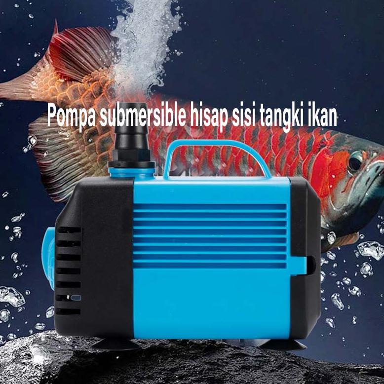 TERBAIK NO 1 3800L/H Pompa Kolam Ikan Koi Pompa Air Celup Low Watt Submersible Aquarium Water Pump smgk1