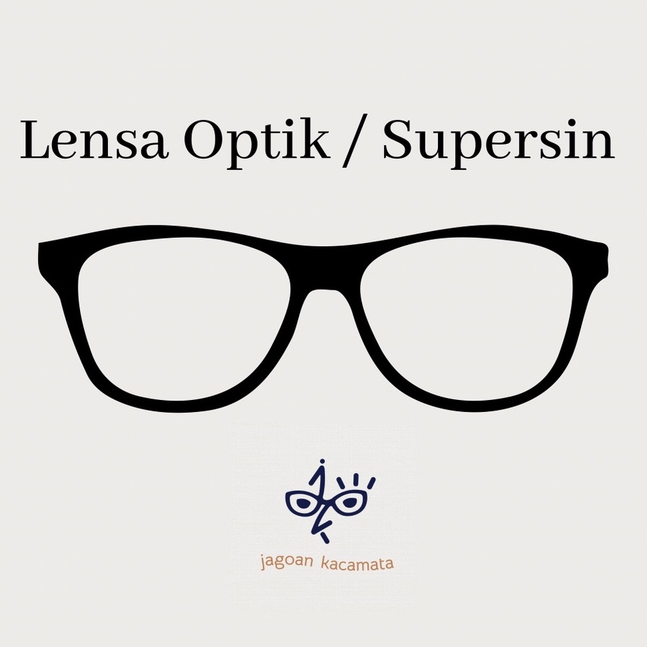 Best Seller Lensa Supersin (Lensa Optik) Normal/minus/cylinder/plus