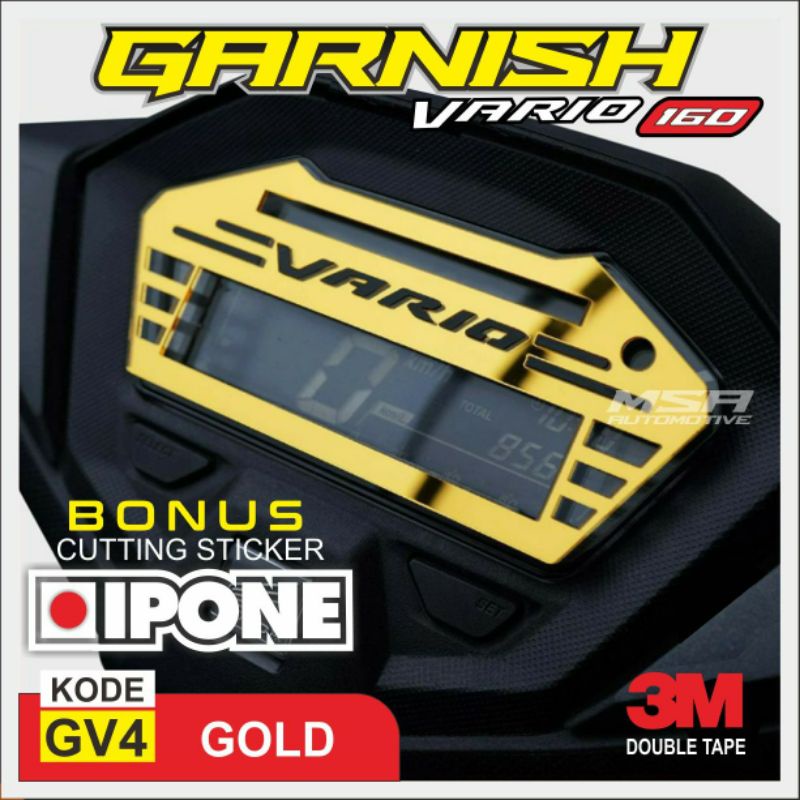 garnis garnish new vario 160 pelindung speedometer vario 160 Aksesoris ALL New Vario 160