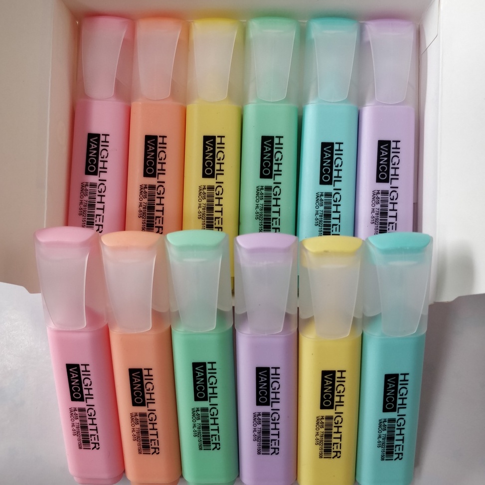 

Promo Spesial Highlighter stabilo Vanco Per Pak Cashback
