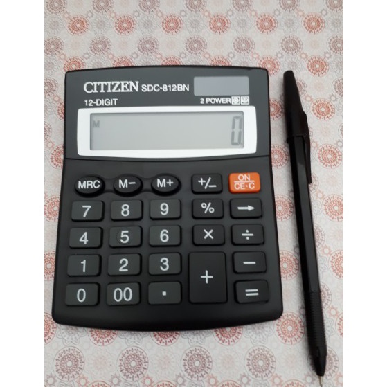 

➩Serba Murah G8CFQ Kalkulator Citizen SDC 812-BN/Calculator 12 Digit Citizen SDC-812BN B49 ❇Harga Termurah
