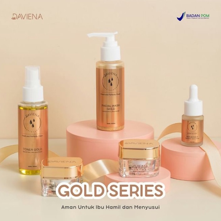 MVLH4176 Terbaru 3.3 (Pusat Jawa)Daviena Skincare|GOLD SERIES|PEMUTIH WAJAH BPOM DAVIENA SKINCARE|DA