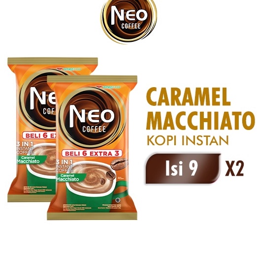 

QSKV1229 5.5 COD Neo Coffee Caramel Machiato 200 gr x 2 pcs