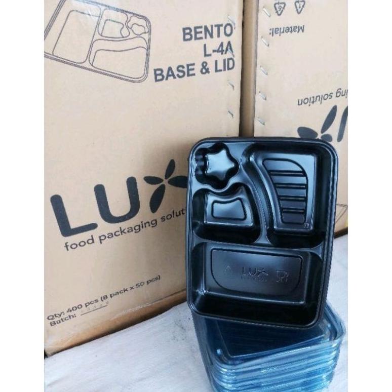 

TREND MIKA BENTO SEKAT 4 MERK LUX ISI 25 PCS, PACKING KARDUS