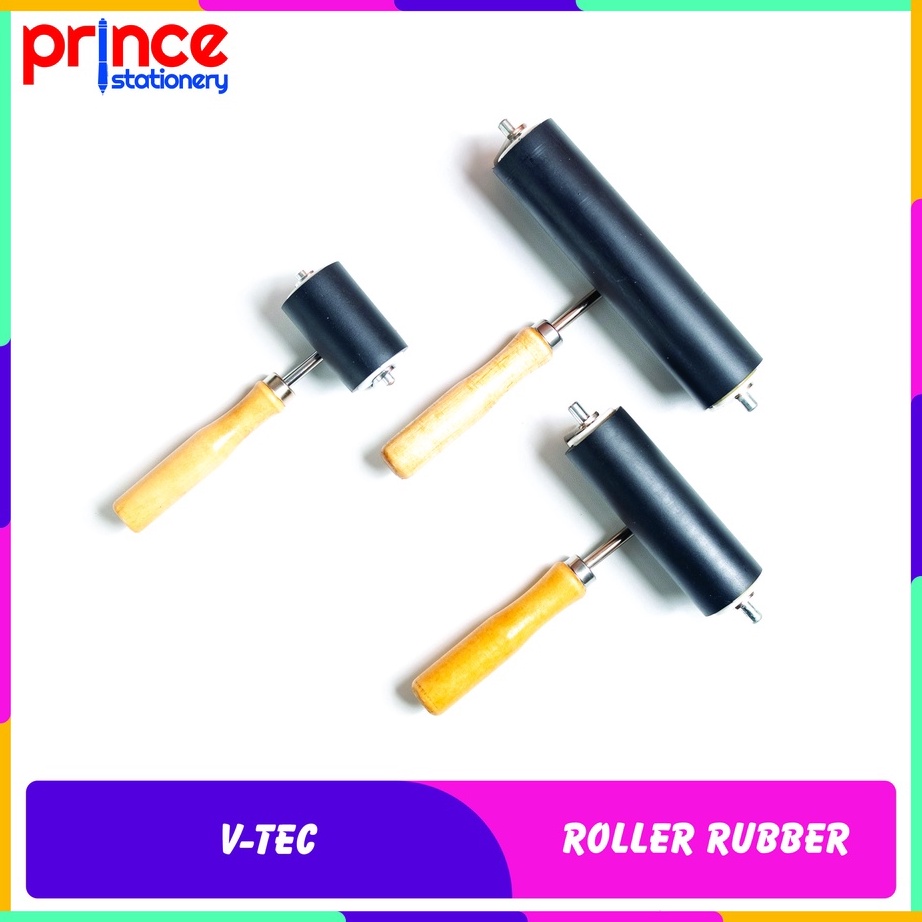 

Super Promo V-TEC ROLLER RUBBER BRAYER / ROL KARET V-TEC L47 ☆