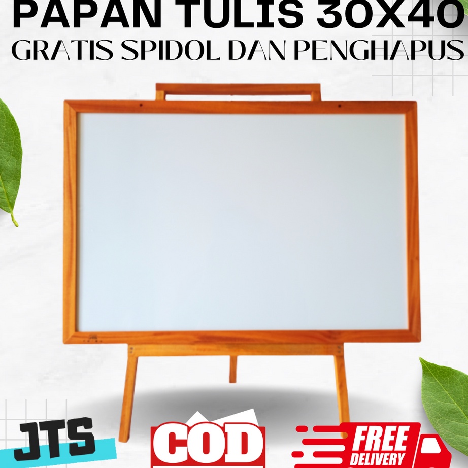 

✭Ready Stock✪→ 1 Set Papan Tulis / White Board Ukuran 30X40 (GRATIS SPIDOL & PENGHAPUS) Y58 ❋