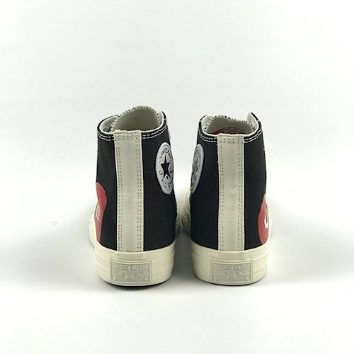 SALE Sepatu Sneakers Wanita Converse 70s High Cdg Play Original 100% Black