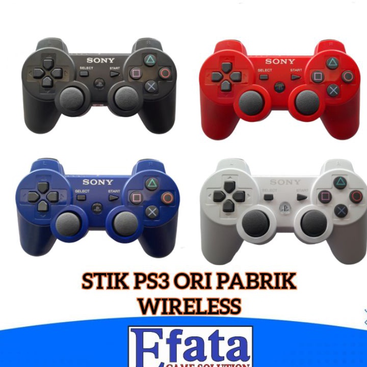 Ready Stok Stik ps3 wireless original Pabrik warna non packing