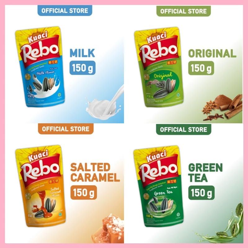 

Kuaci Rebo 150gram / kuacirebo 150 / Kuaci bunga matahari 150gr HALAL