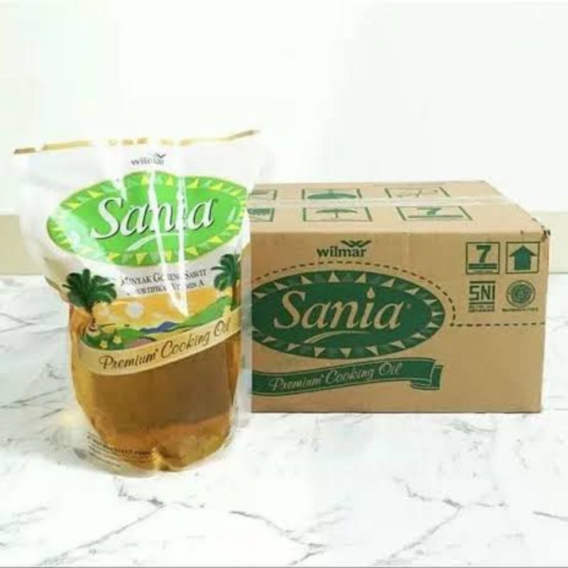 

SANIA MINYAK GORENG REFILL 2 LITER 1 DUS (ISI 6 PCS)
