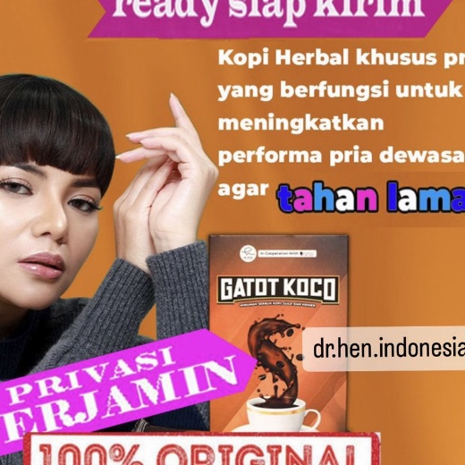 

QHXG4553 Terbaru 3.3 dR HEN - Kopi Gatot Koco Exp 0325 ( 1 BOX = 5 SACHET ) ( PRIVASI TERJAMIN )