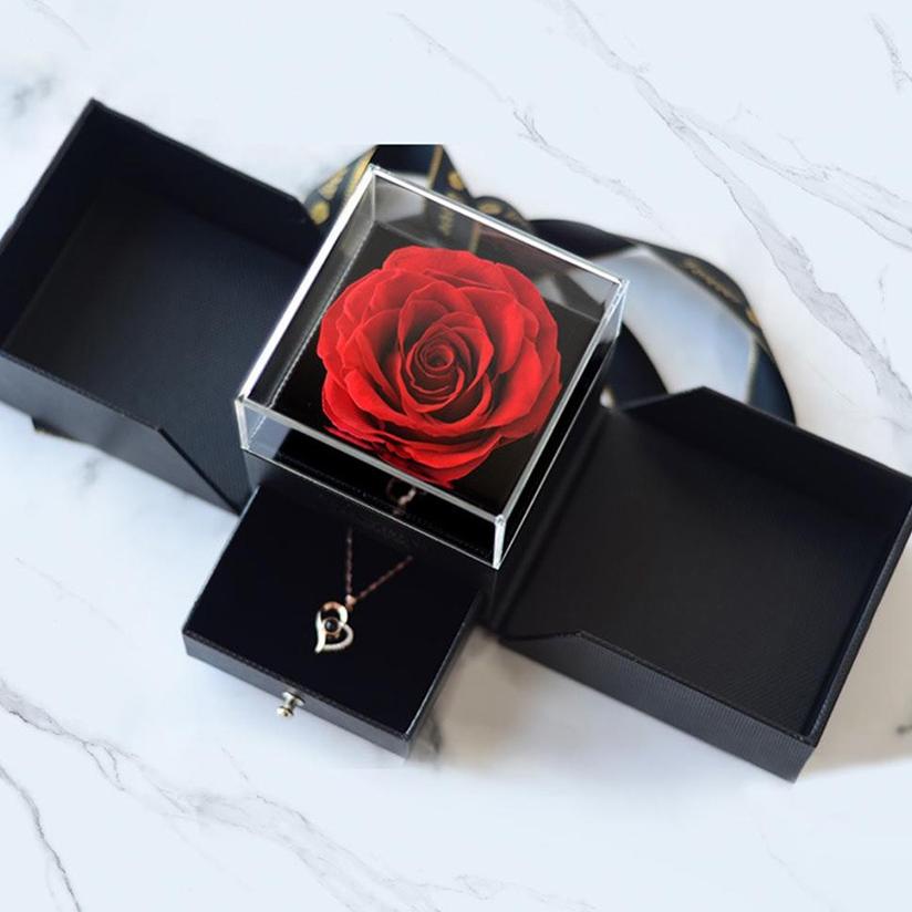 

Sale Eternal Rose Gift Box / Kotak Perhiasan Kado Kalung Cincin Lamaran Mawar /Gift Box Mawar Visual Experience Promo Smt835