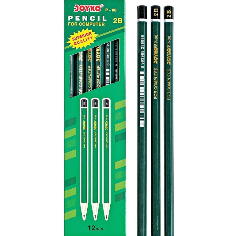 

[PROMO AZH5] Pensil 2B Hijau P-88 Joyko ( lusin ) Weekday