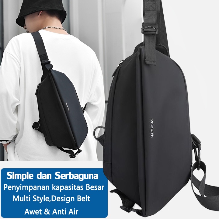 Big Sale Highland Tas Selempang Pria Keren Slinbag Cowok Import Casual Tas Slempang Cowok Tas Sandan