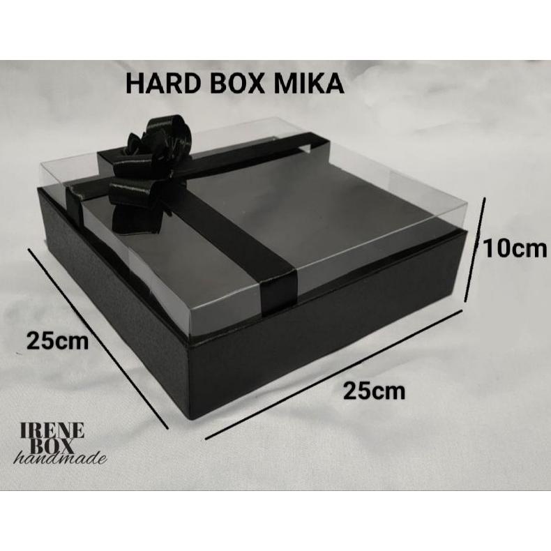 

COD!! BOX MIKA / HARD BOX / GIFT BOX / KOTAK KADO / PACKAGING / BOX HAMPERS / BOX SESERAHAN / BOX HANTARAN / BOX SOUVENIR / 25X25X10