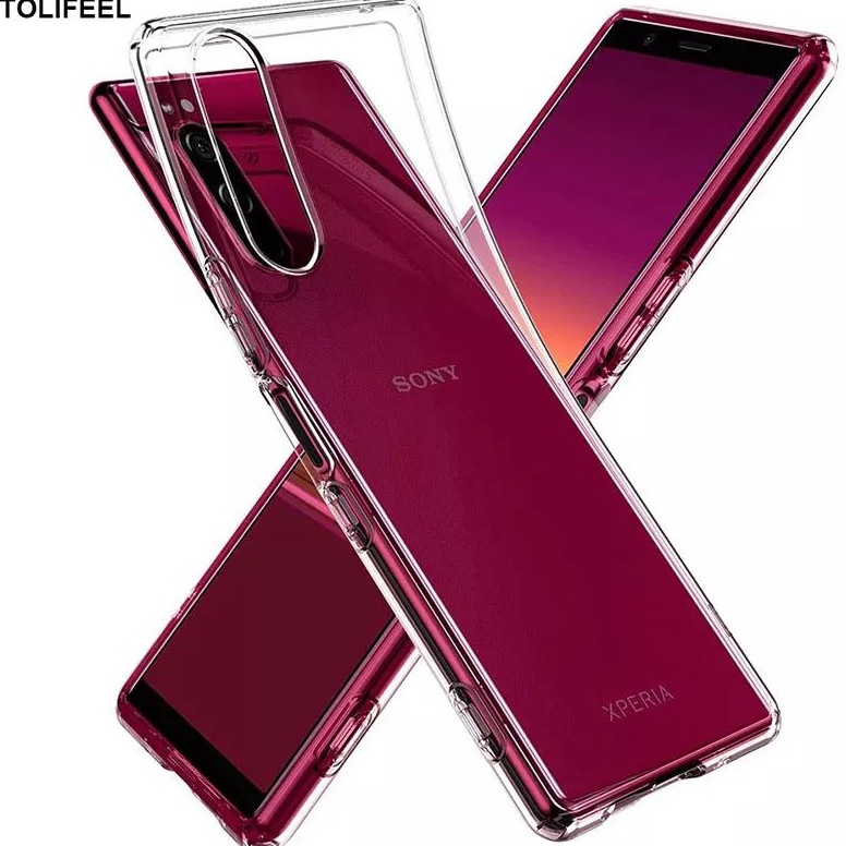 Terbaik Softcase Sony Xperia 5 clear bening docomo au softbank Global