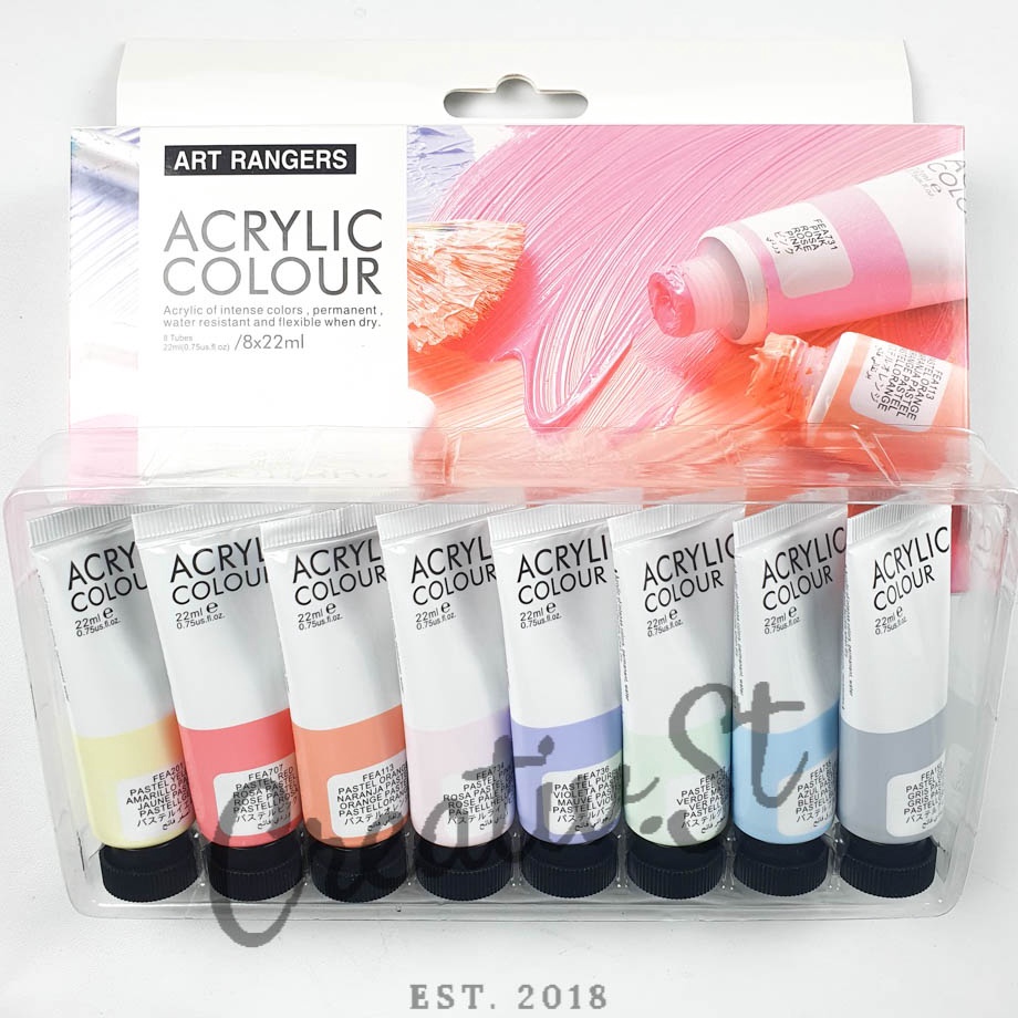 

➬Harga Termurah➳ Art Rangers Cat Acrylic Pastel 8 Warna Set Akrilik Paint Lukisan N79 ❉