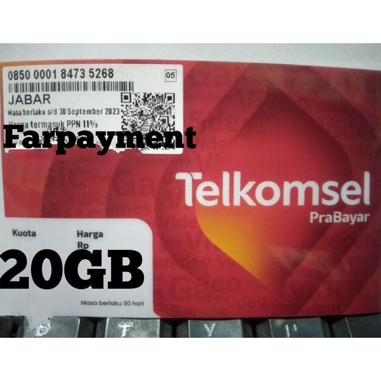 SIAP KIRIM PERDANA TELKOMSEL 20GB