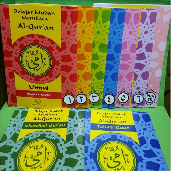 

→Terbatas➟ buku ummi jilid 1sampe6 ghoroibul-tajdwid dasar-pra tk-ummi prestasi cover BB K72 ❆