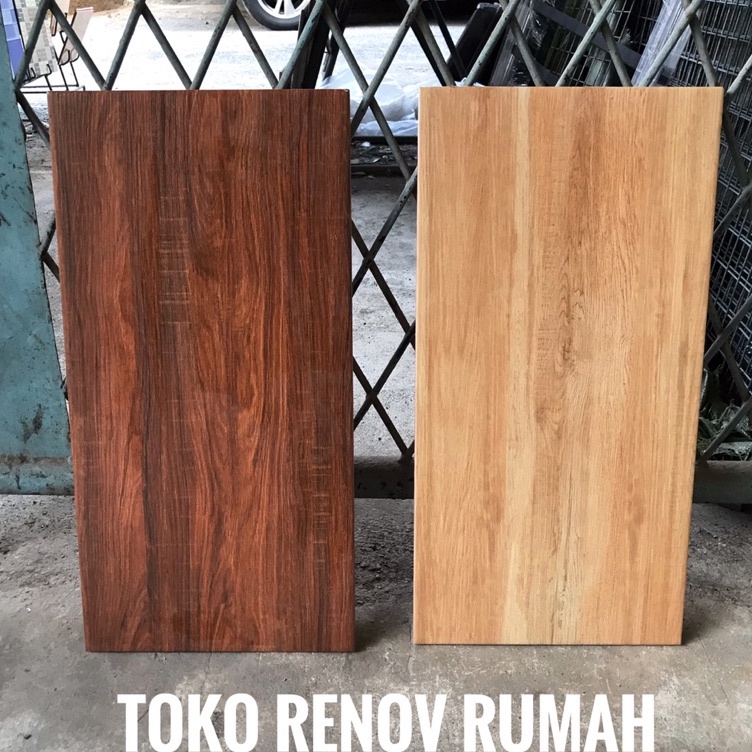 Harga Termurah keramik 25x50 urat kayu (mate)/ keramik lantai tangga/ keramik parkit kayu/ keramik t
