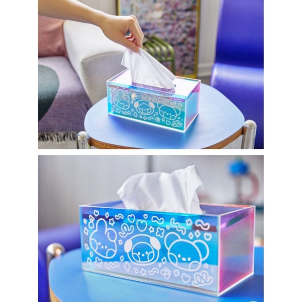 (PREORDER) BT21 MOUSE PAD, TISSUE CASE, HOUSE MIRROR, PHOTO ALBUM