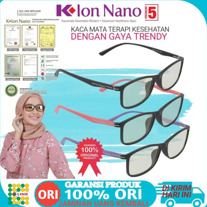 ION NANO PREMIUM 5 ORIGINAL KACAMATA TERAPI KESEHATAN MATA MINUS PLUS