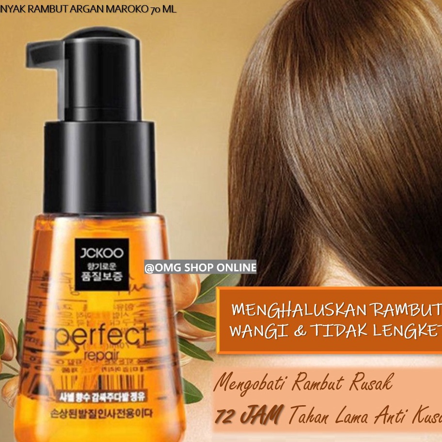 ➔➝✺❇ TERMURAH - Premium Korean Perfect Hair Repair Serum 70 ML ORIGINAL / Serum Rambut Pria Wanita V