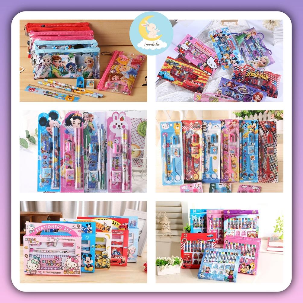 

Promo Paket Alat Tulis Anak Set Karakter Stationery Sekolah Perlengkapan Tulis Souvenir Ultah Goodie Bag / Stationery Set Tas Melukis Set / Alat Tulis Sekolah Karakter