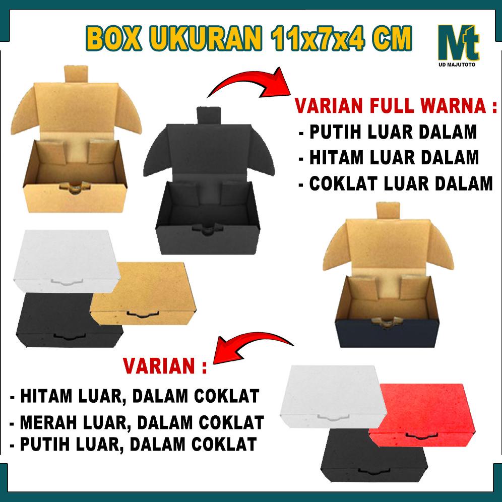 

TERBARU PAKET 50PCS BOX 11X7X4 CM/KARDUS/KARTON POLOS/BOX PARFUM/PACKAGING