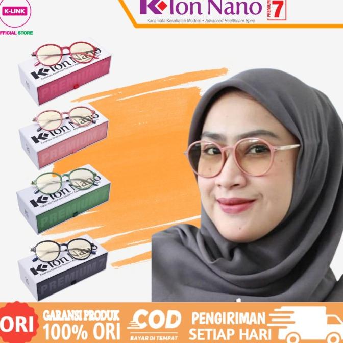 KACAMATA ION NANO 7 ORIGINAL TERAPI KESEHATAN MATA MINUS PLUS