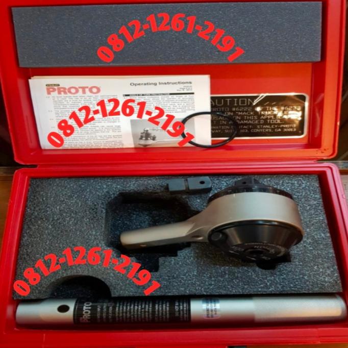 Proto Torque Multiplier 2200 Foot Pounds Proto J6222 Sertifikat