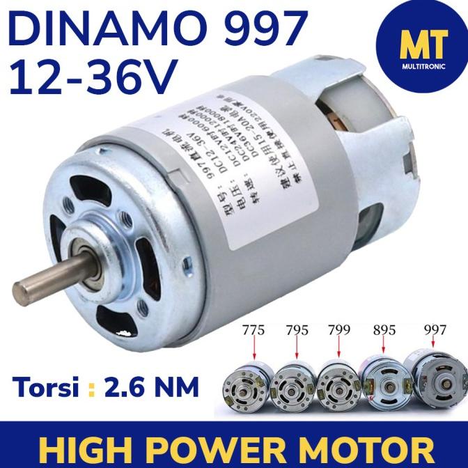 Dinamo Motor DC 997 DC12-36V