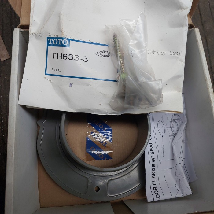 Seal Gasket Kloset Toto / Dodol Kloset Duduk kumplit